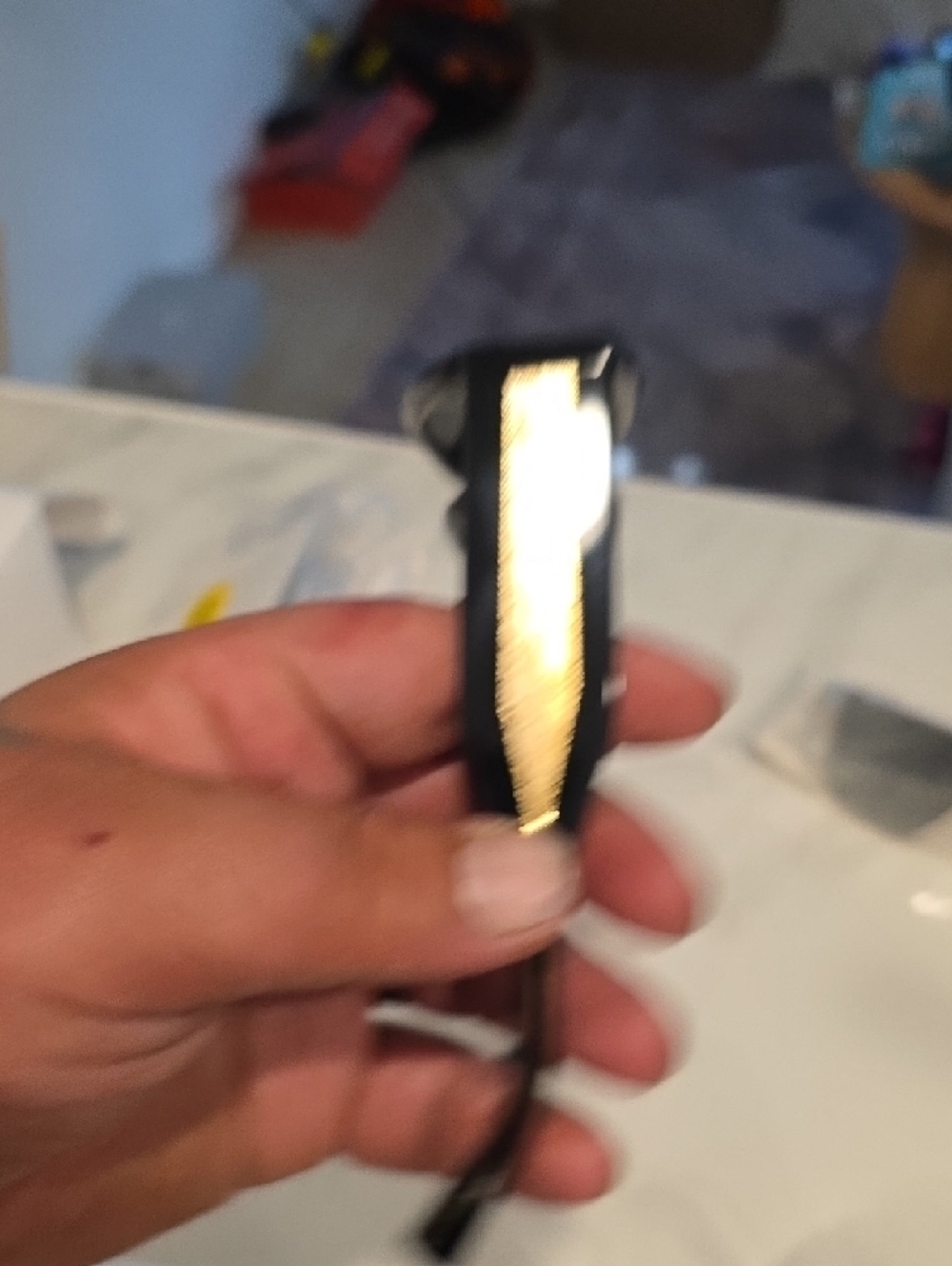 Gucci Black Frame Sunglasses with Dark Green Lenses GG2068SA - Picture 8 of 13